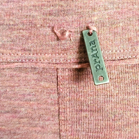 Prana Besha Shirt Dress, Heathered Mauve/Marsala color, Women's Small - Picture 5 of 10